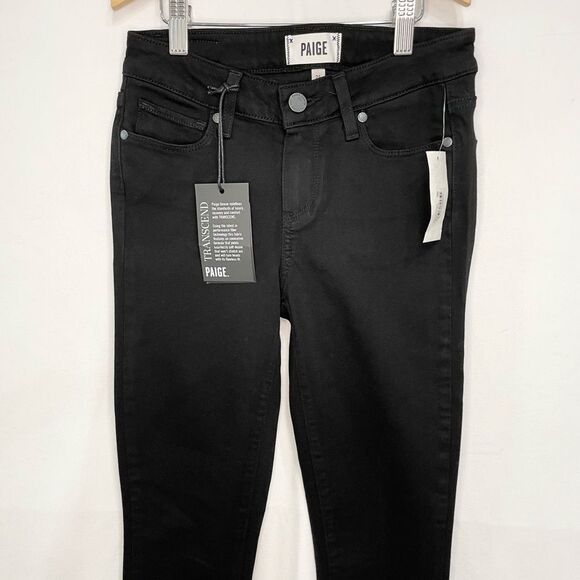 Paige Black Denim Jeans - Picture 3 of 7